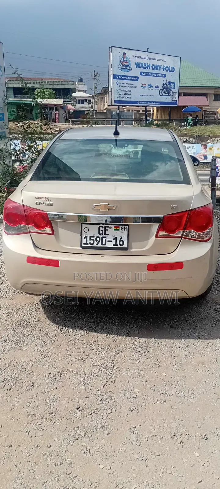 Chevrolet Cruze 1LT 2012 Gold