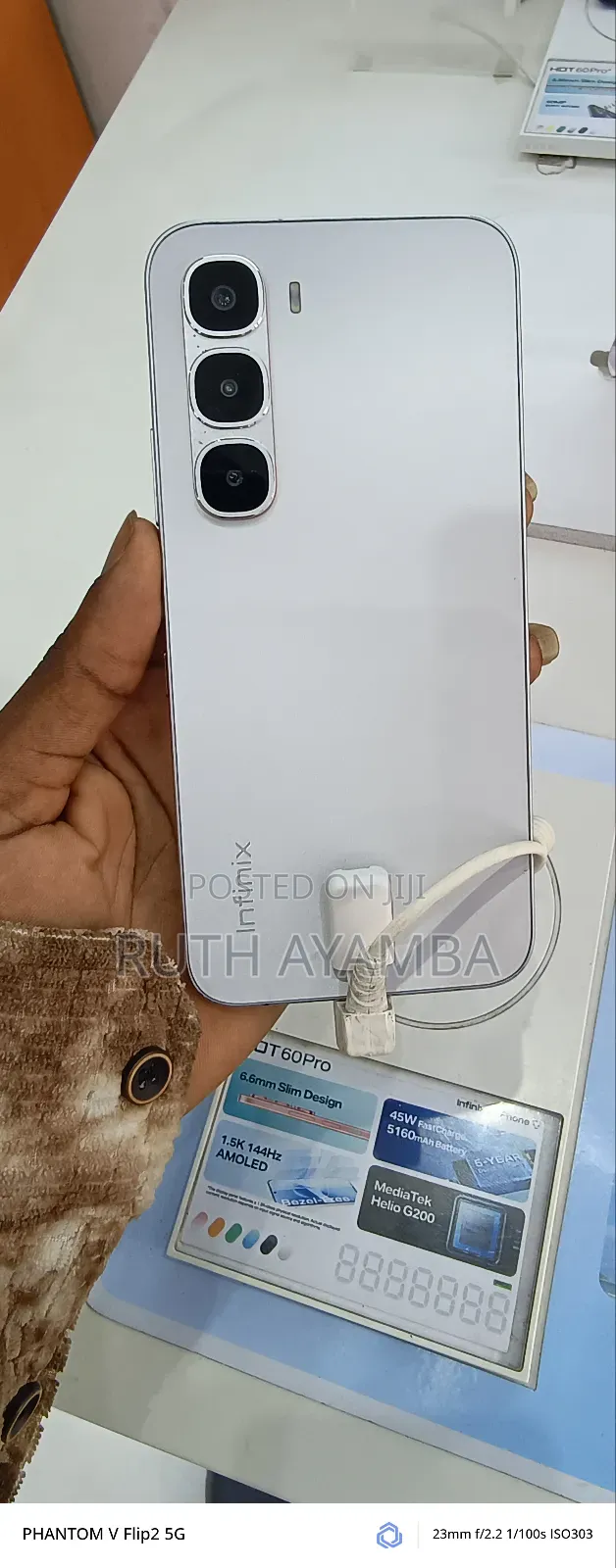 New Infinix Hot 60 Pro 128 GB Silver