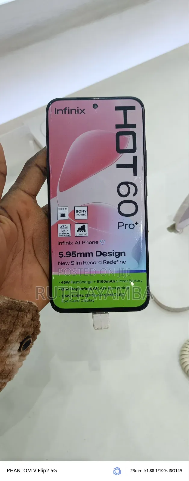New Infinix Hot 60 Pro+ 128 GB Blue