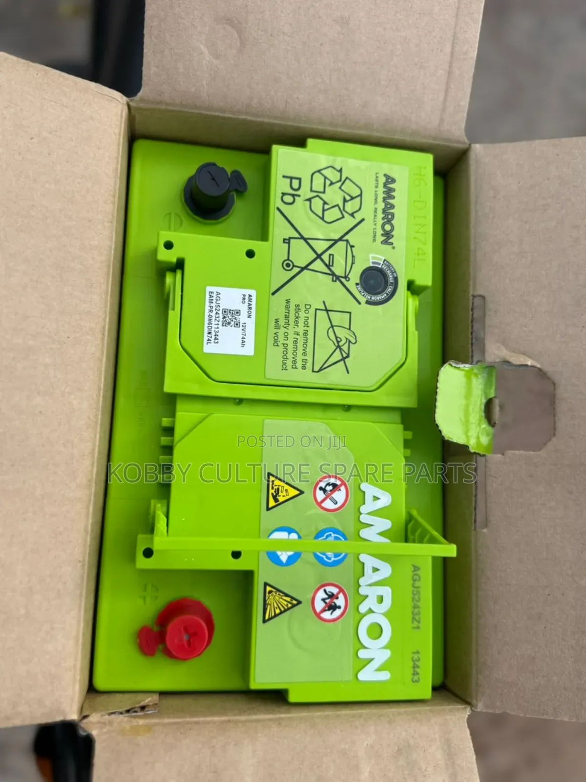 Original Brand New Amaron Battery 15 Plate Available for All Cars