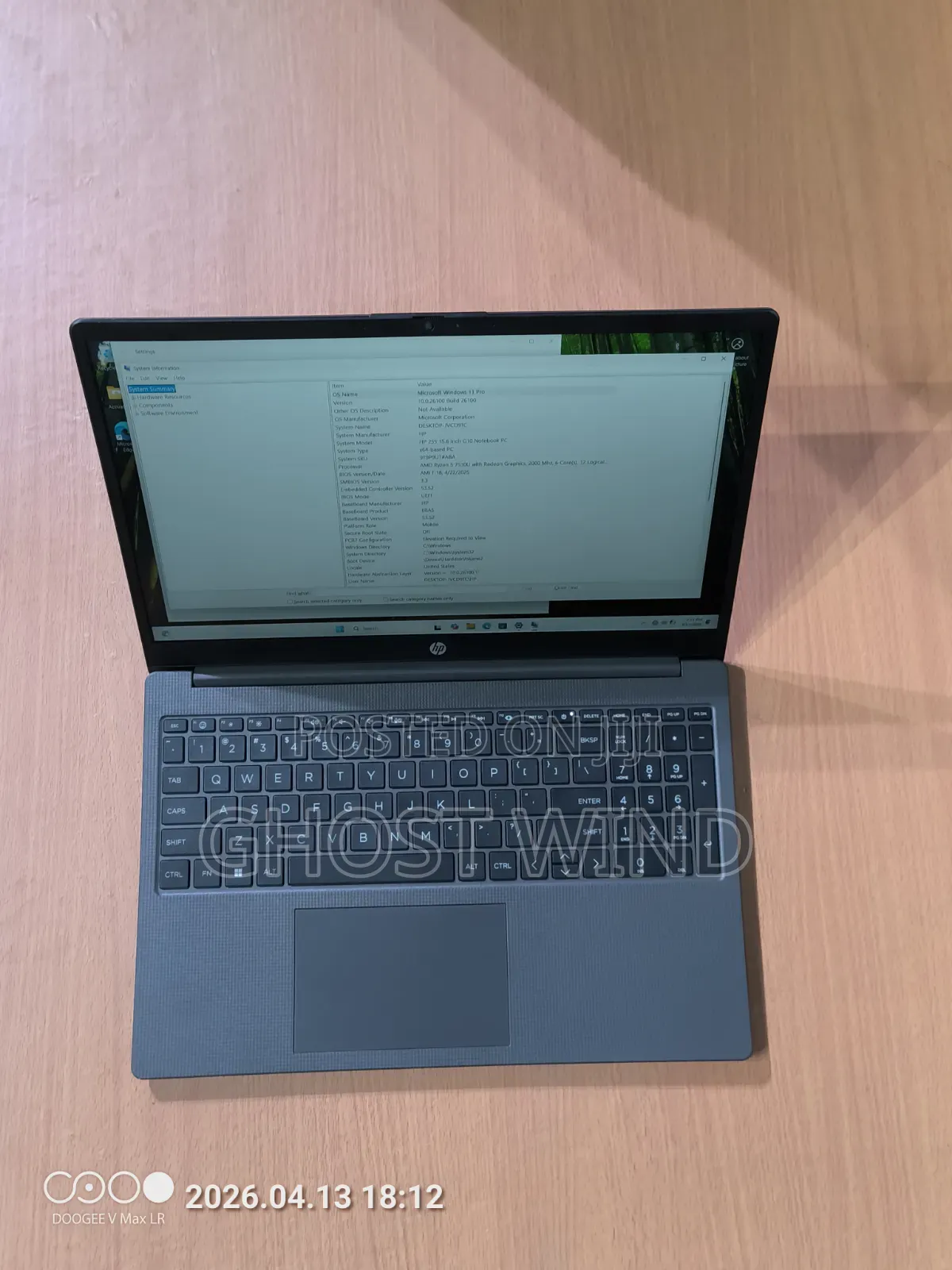 Laptop HP 15 16GB AMD Ryzen 5 SSD 512GB