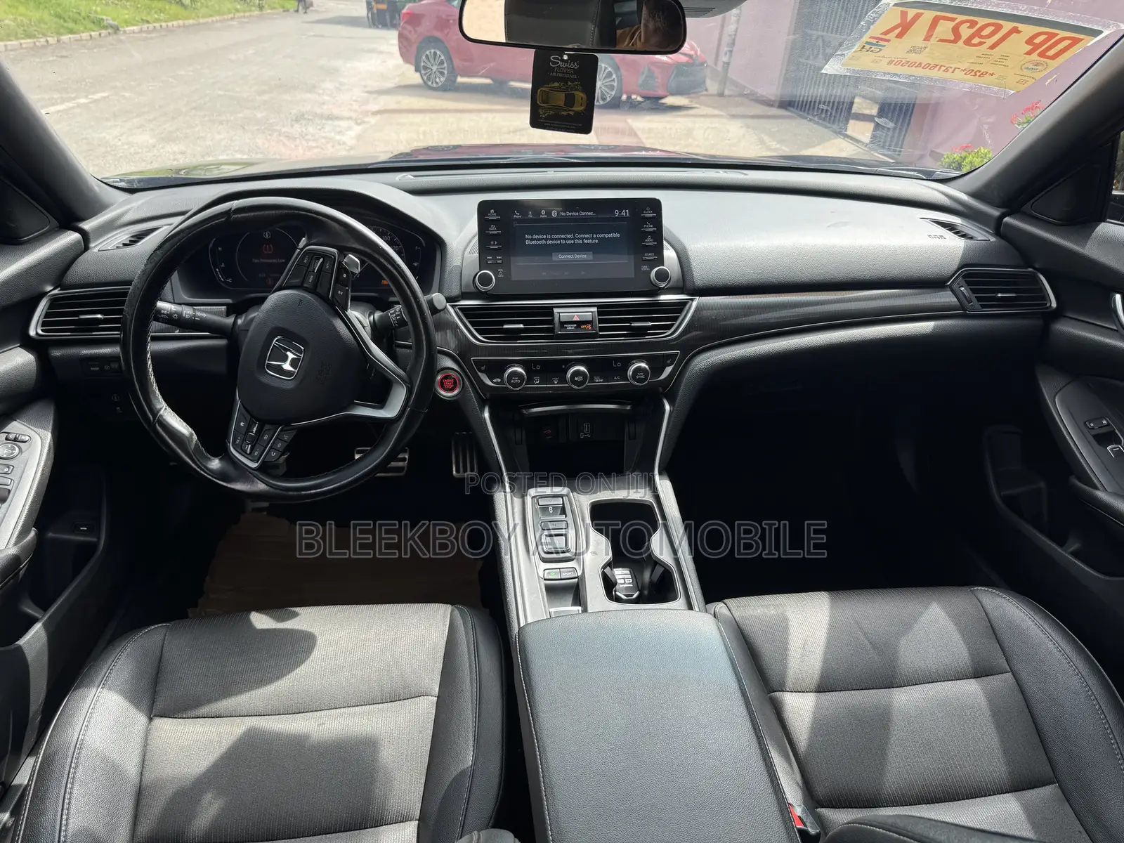 Honda Accord Sport (2.0L 4cyl Turbo 10A) 2019 Black