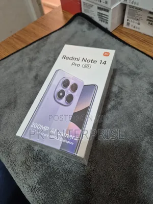 New Xiaomi Redmi Note 14 Pro 5G 512 GB Black