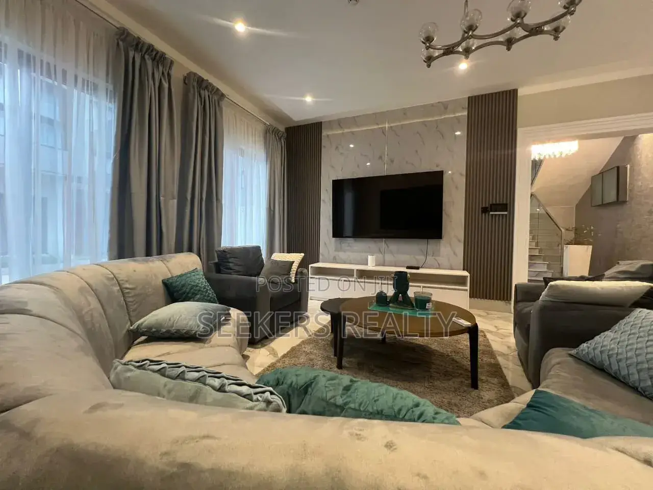 Furnished 4bdrm Townhouse / Terrace for rent
