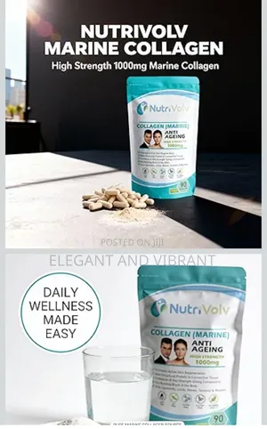Collagen Marine (1000mg) Skin , Anti Ageing, Tissue, Joints, Muscles
