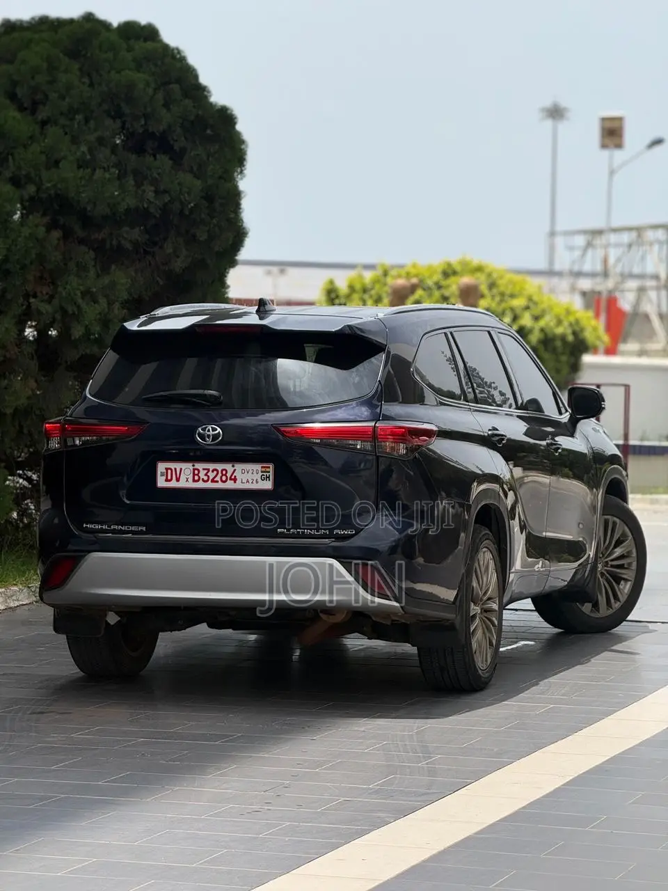 Toyota Highlander Platinum 2021 Blue