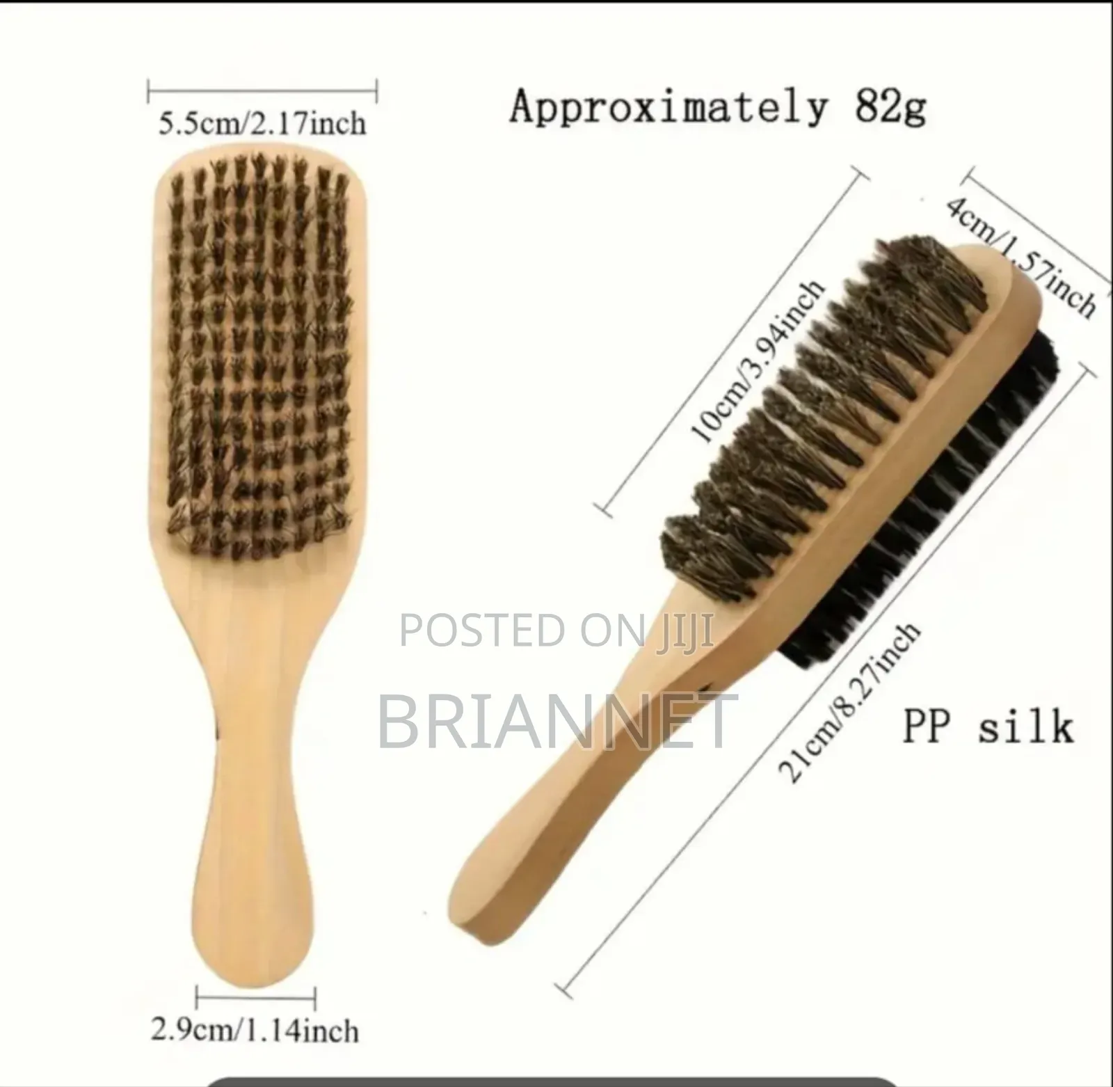 Double Sided Beard Hair Brush - Women Hair Styling Brush