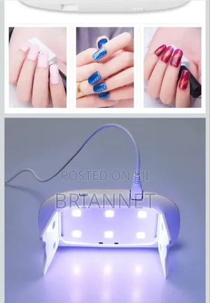 Mini Uv Led Nail Lamp – Portable Usb Gel Nail Dryer (Pink)