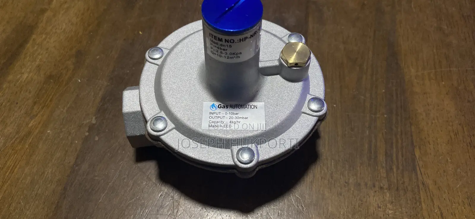 Low Pressure Gas Regulator