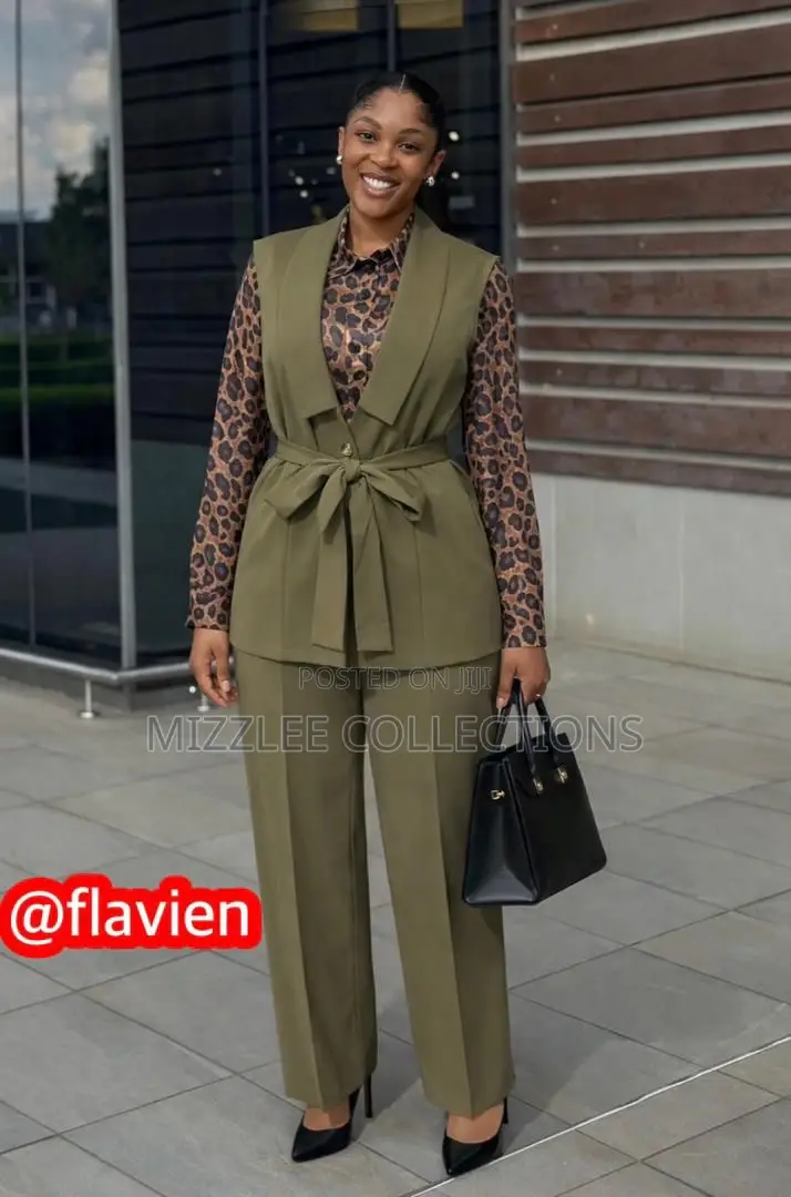 Quality 3piece Suit for Ladies From M-3xl