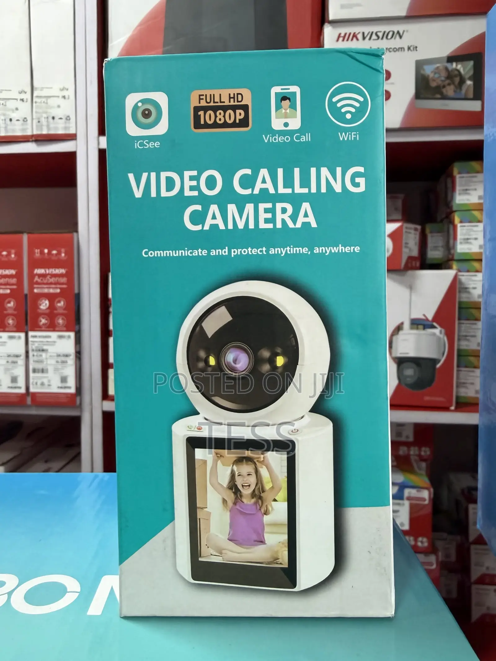 Wifi Camera Video Calling Camera 3mp 2way Audio With Auto Tracking