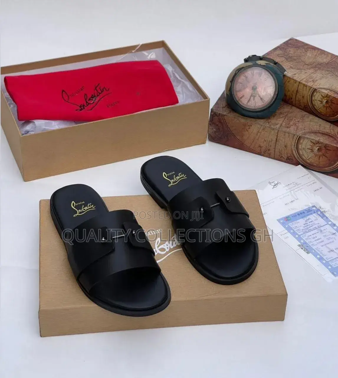 Authentic Christian Louboutin Slippers