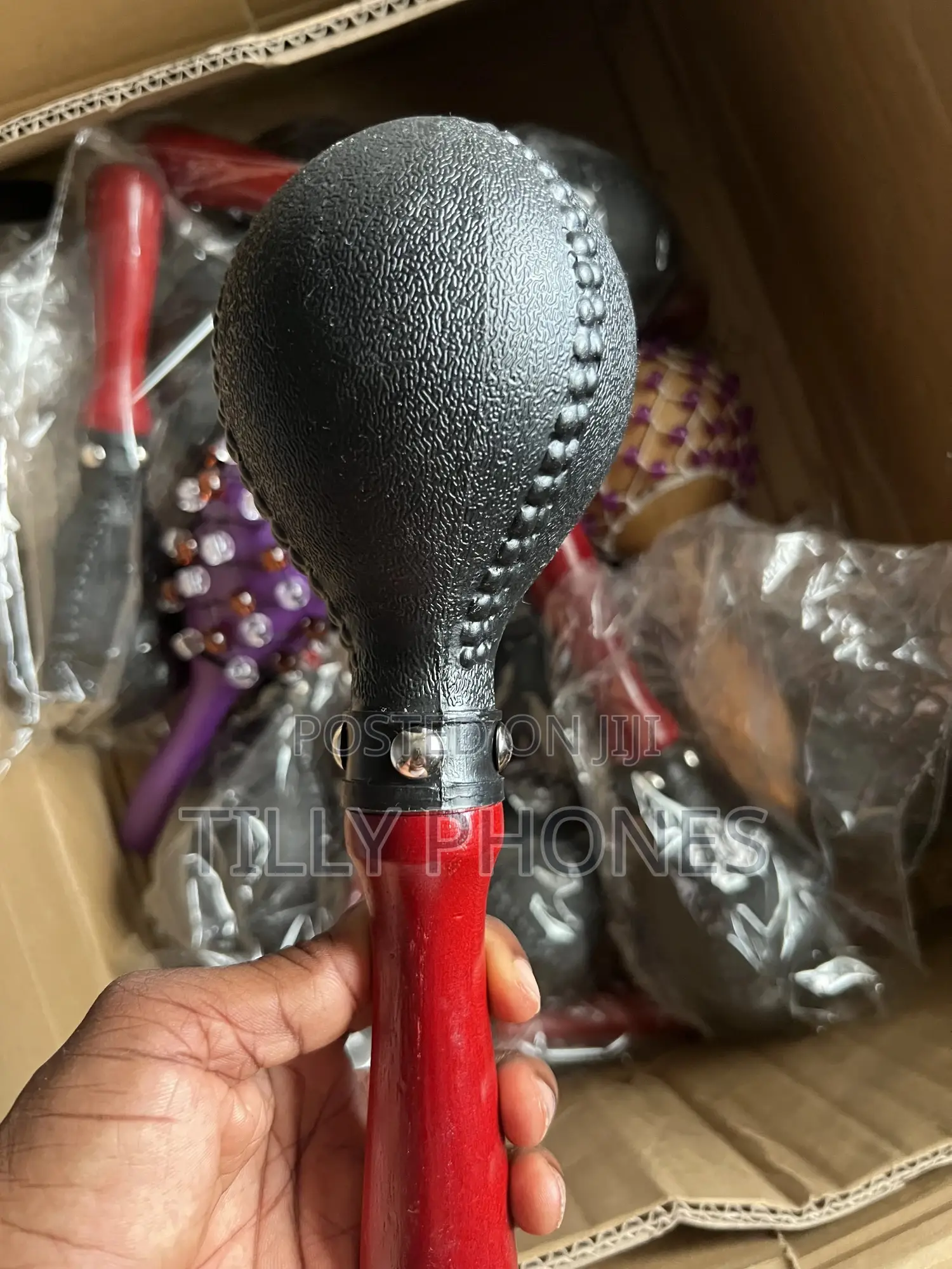 Wooden Handle Maracas