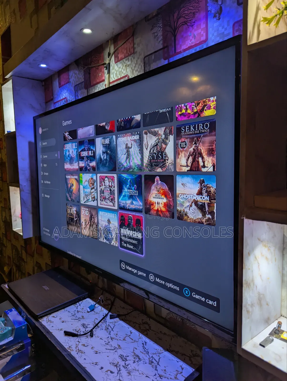 Microsoft Xbox One 2terrabyte With 44 Games