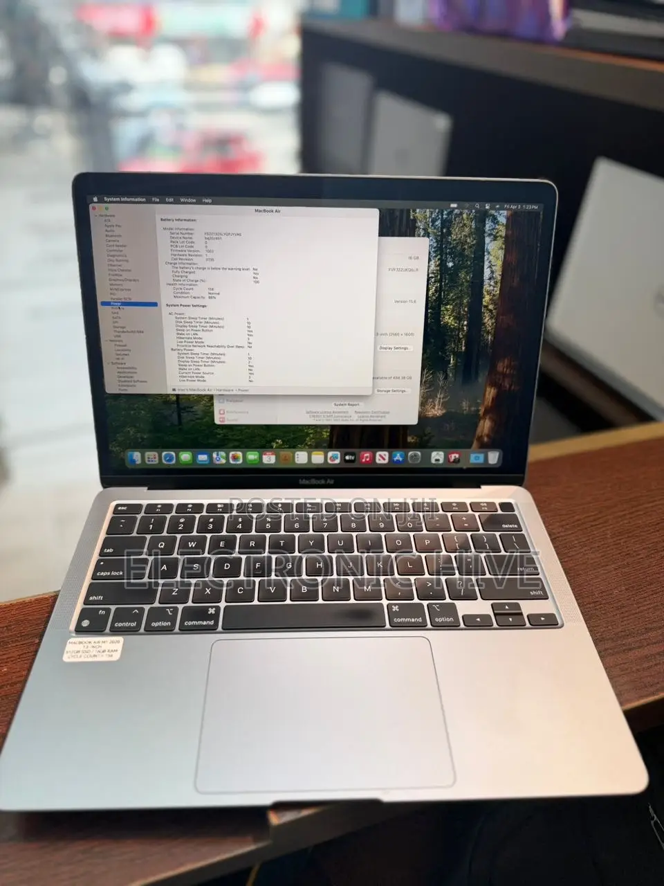 Laptop Apple MacBook Air 2020 M1 16GB Apple M1 SSD 512GB