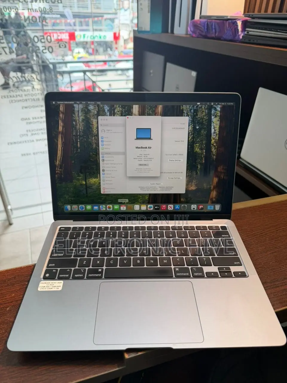 Laptop Apple MacBook Air 2020 M1 16GB Apple M1 SSD 512GB