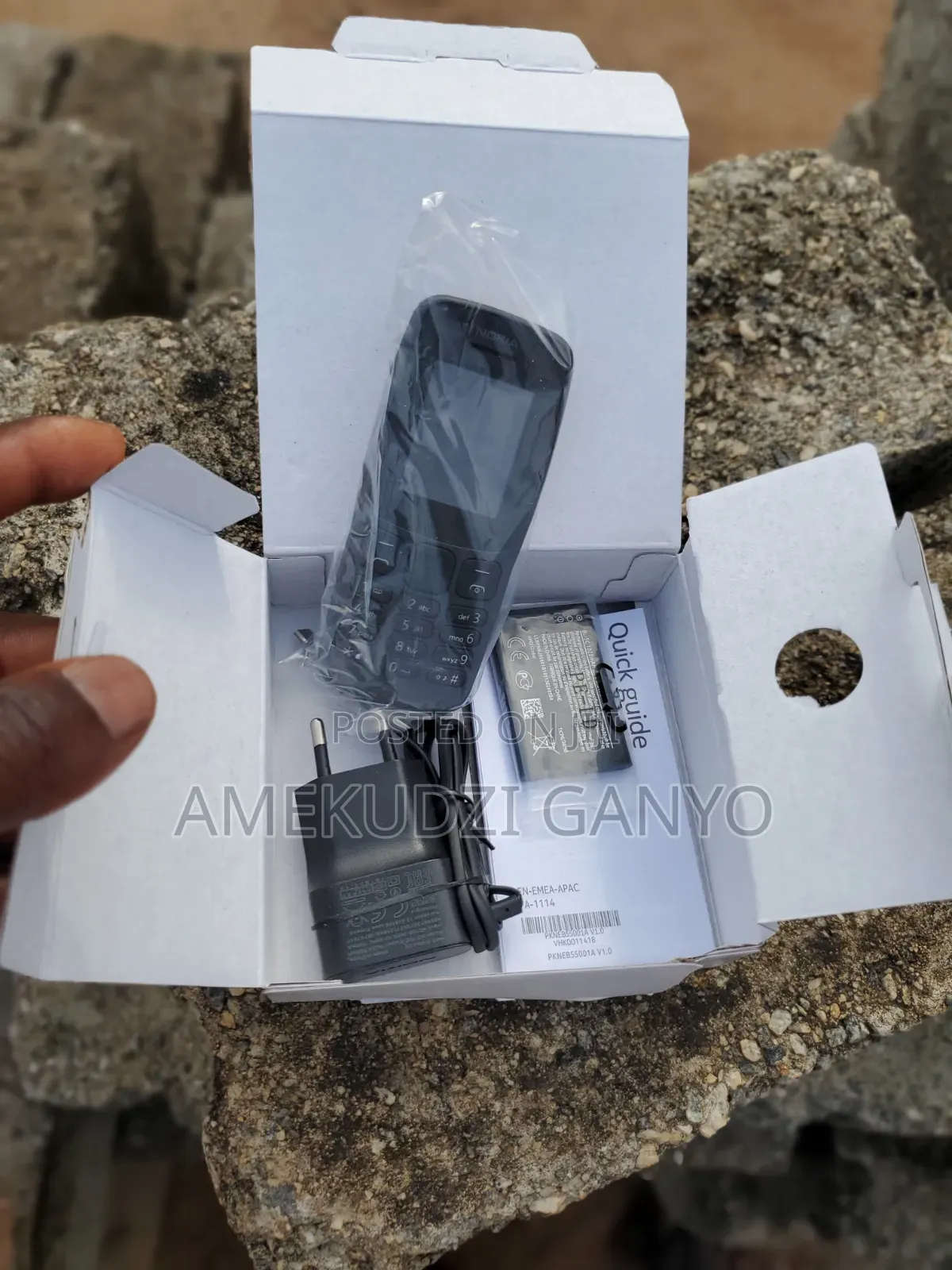 New Nokia 106 Black