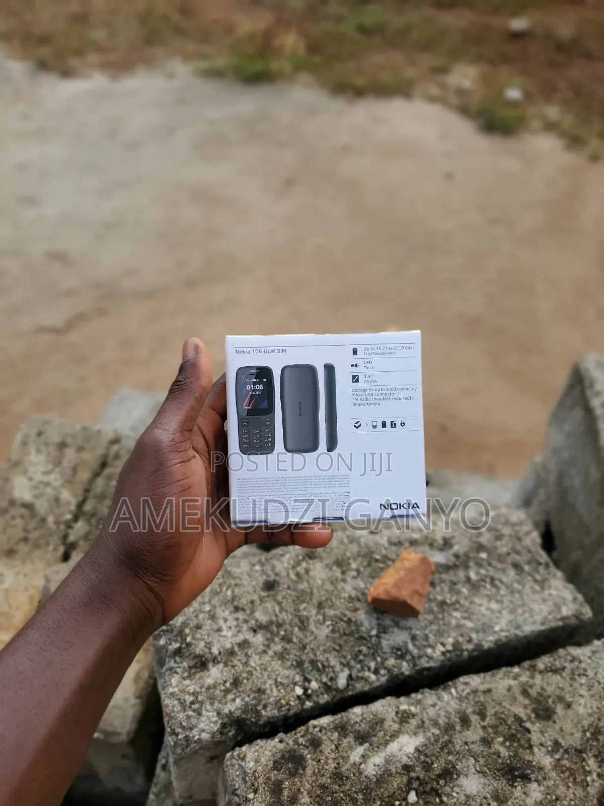 New Nokia 106 Black