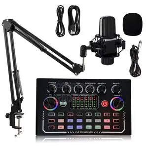 F009+Mc88 Metal Microphone Soundcard