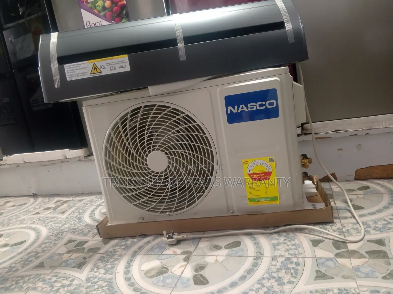 Nasco Glass Face 1.5hp Split Unit Nasco Air Conditioner