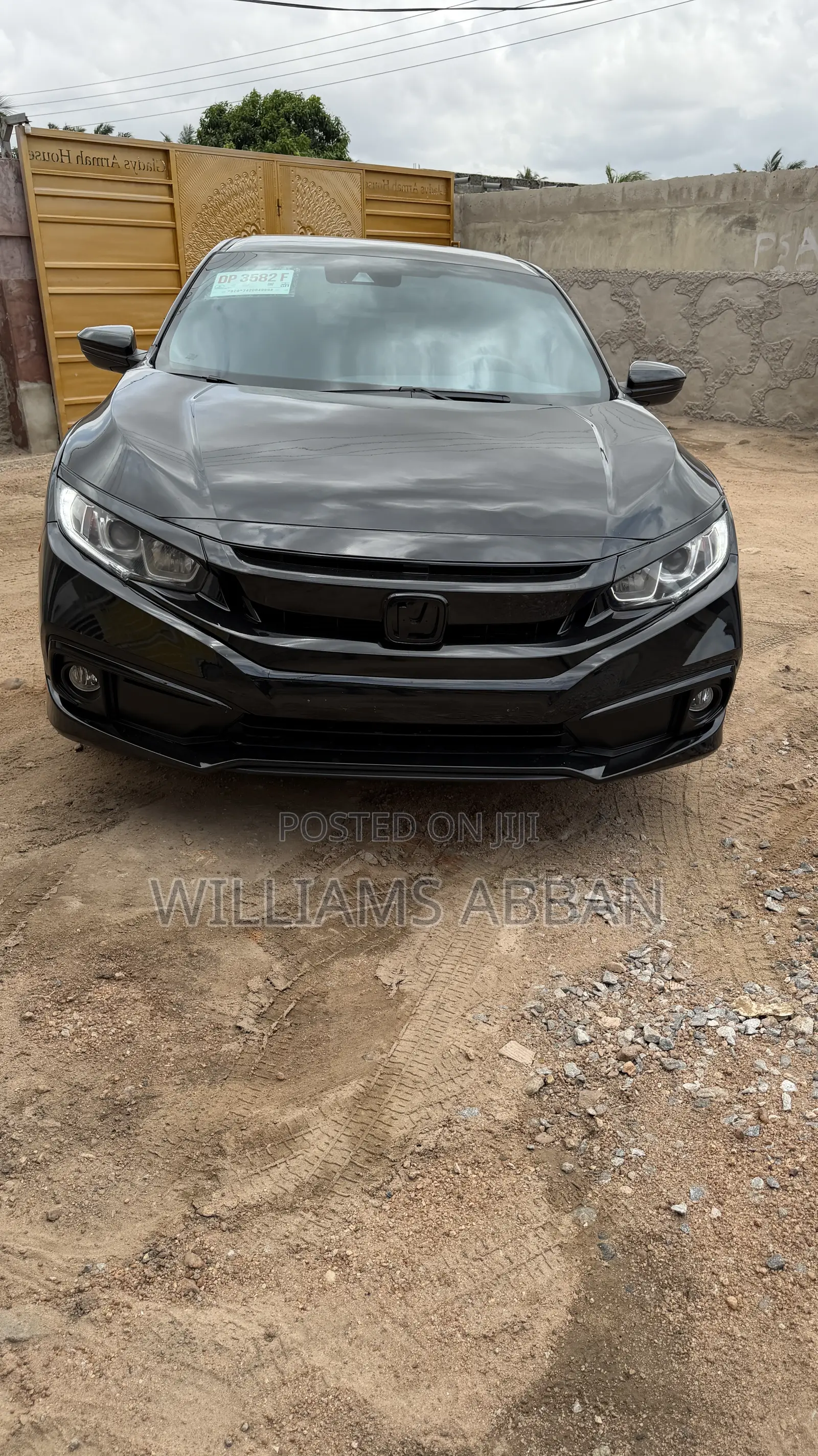 Honda Civic Sport Sedan 2020 Black