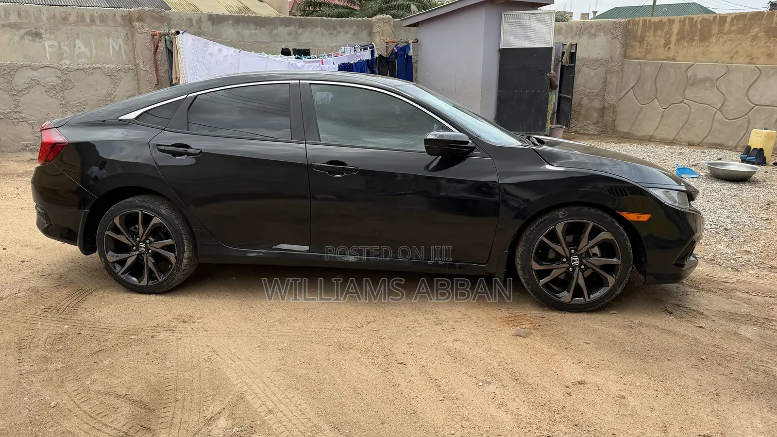 Honda Civic Sport Sedan 2020 Black