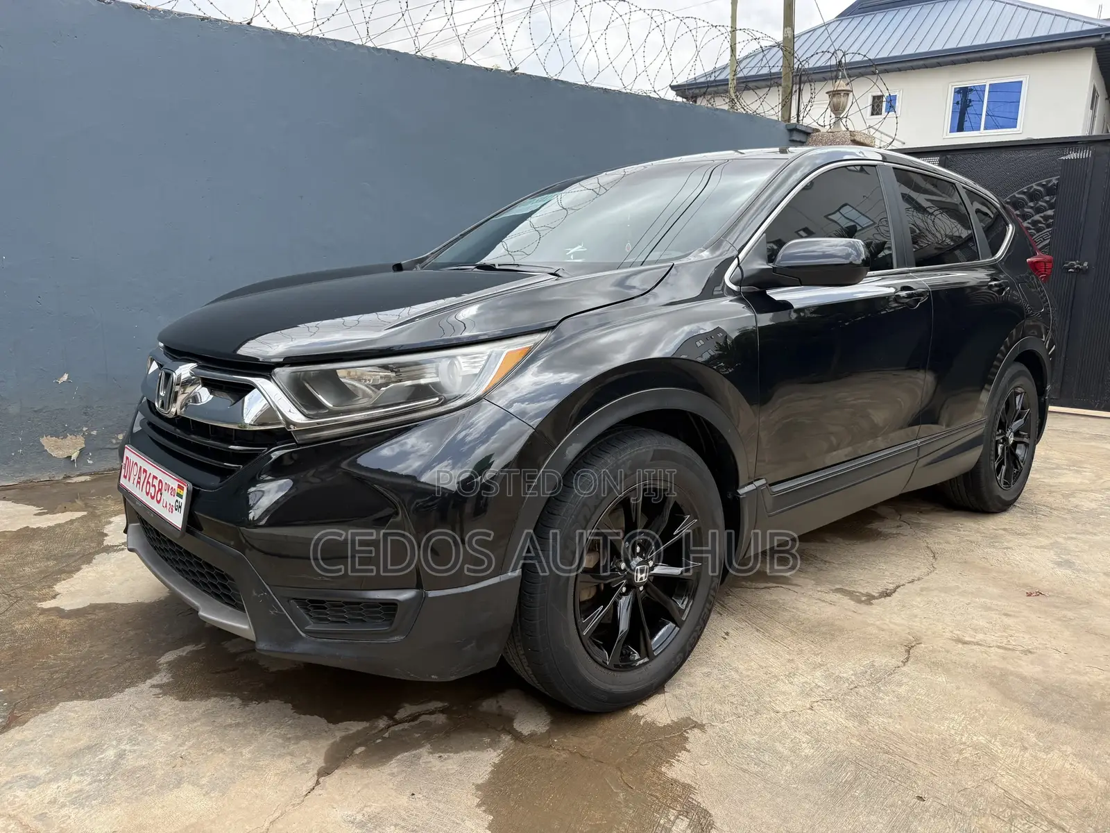 Honda CR-V EX AWD 2018 Black