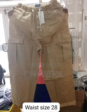 Unisex Cargo Jeans Trousers