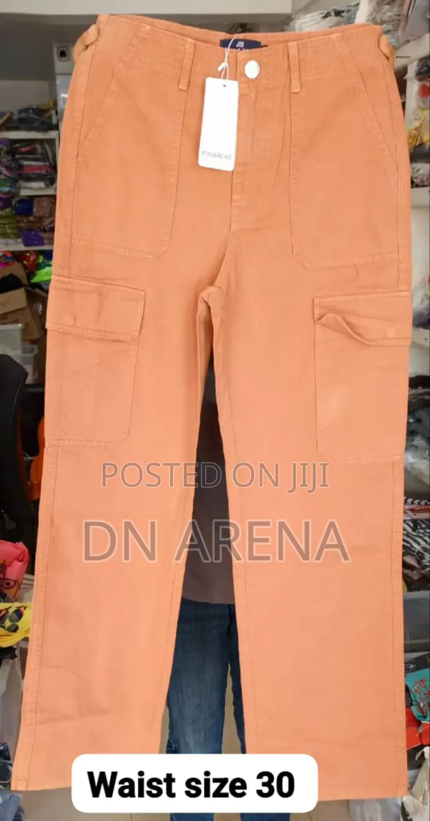 Unisex Cargo Jeans Trousers
