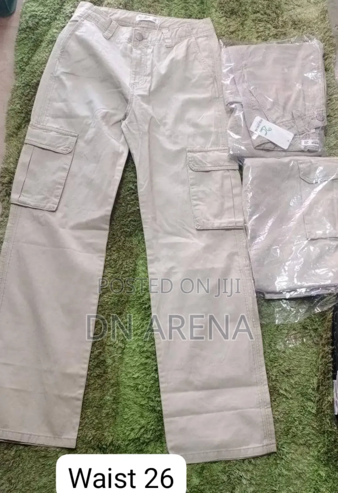 Unisex Cargo Jeans Trousers