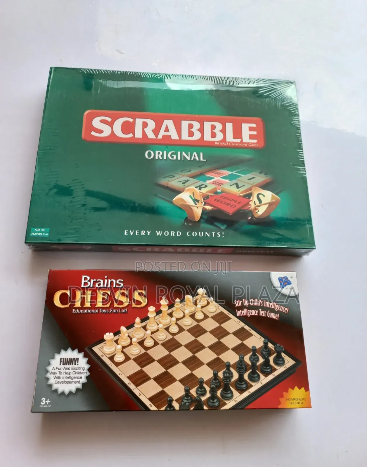 Scrabble + Chess Game