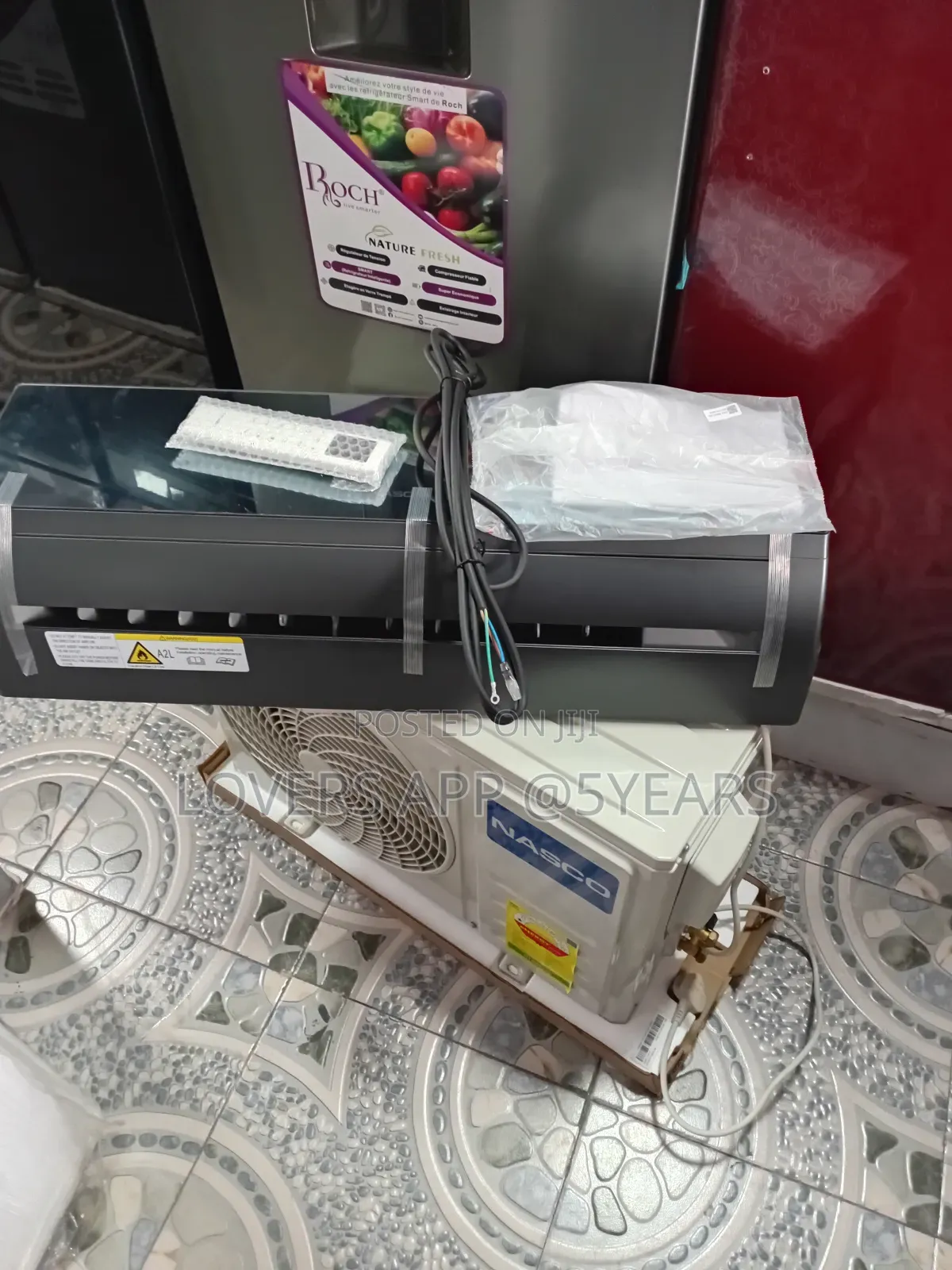 Nasco 1.5hp Mirror Surface Split Ac.
