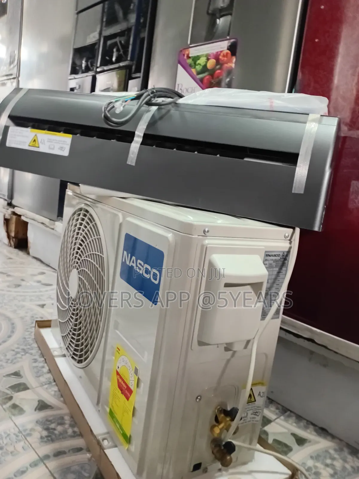 Nasco 1.5hp Glossy Mirror Ac Unit,