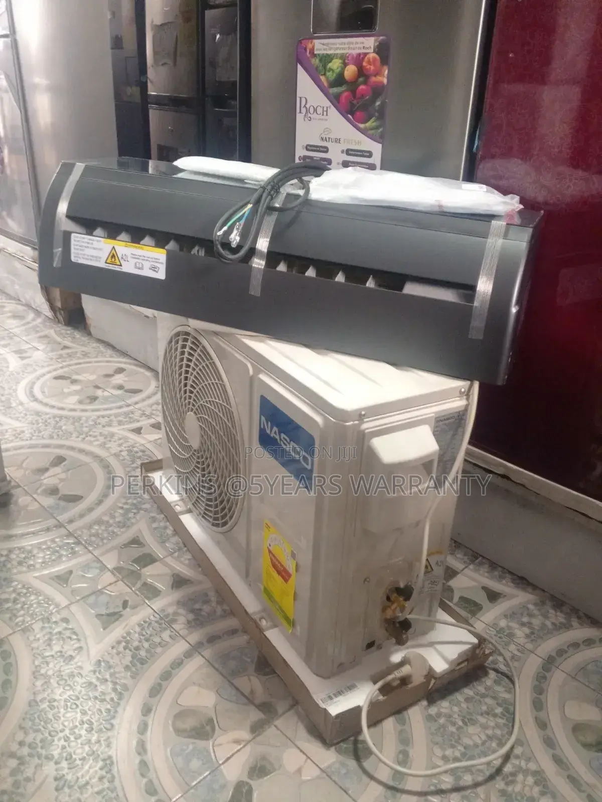 Nasco Pure Mirror 1.5hp Air Conditioner With Nasco 1.5hp Filter