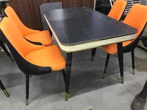 Marble Dining Table With Four Chairs