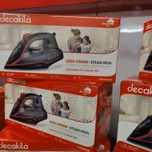 Mega Price Slash on Our Ultra Modern Steam Iron From Decakila