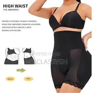 High Waisted Belly Slimming Butt Lifter Panties