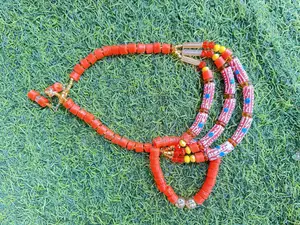 Beaded Necklace and Bracelet