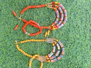 Beaded Necklace and Bracelet