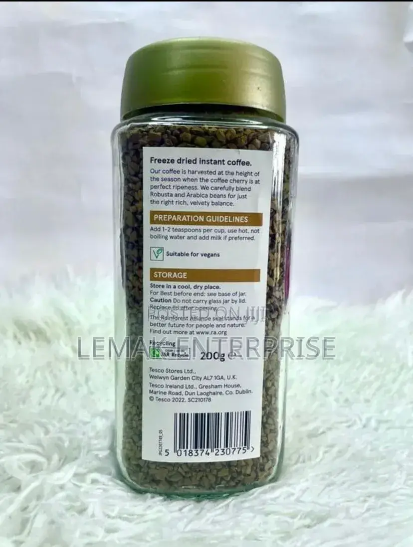 Tesco Gold Rich Smooth Instant Coffee
