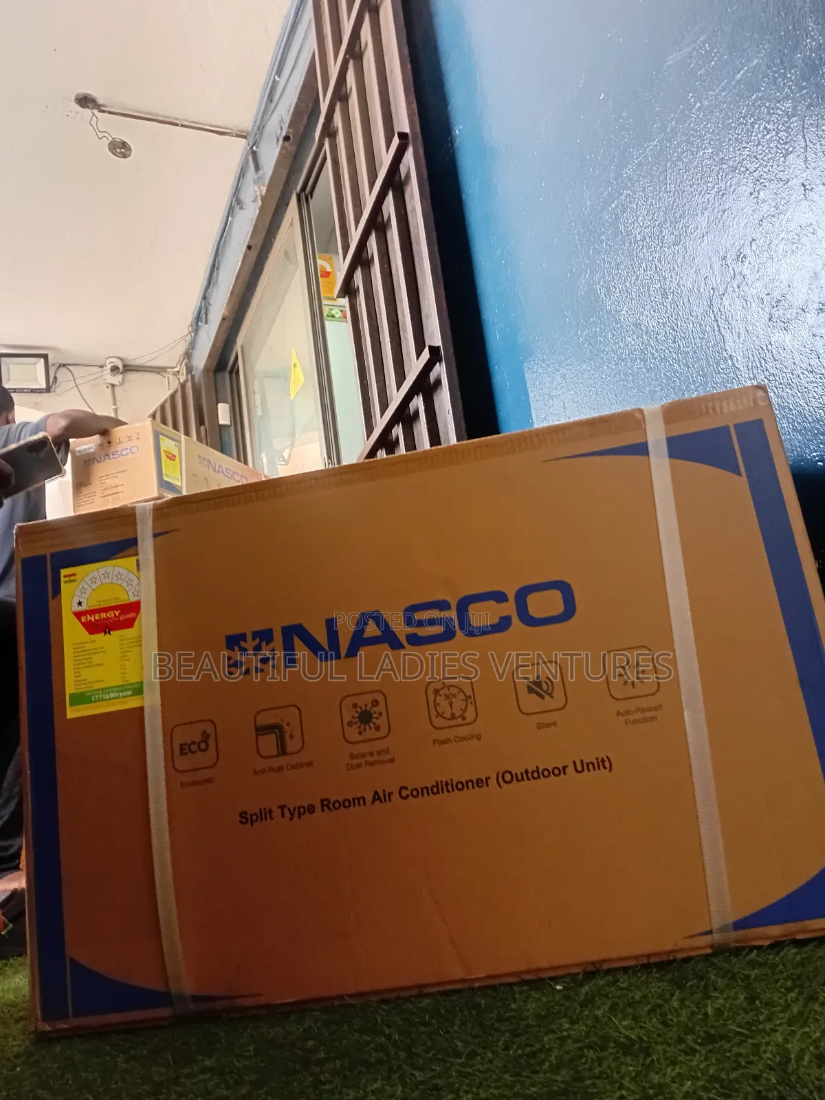 Energy Saving Nasco 1.5hp Air Conditioner – Low Power Consumption