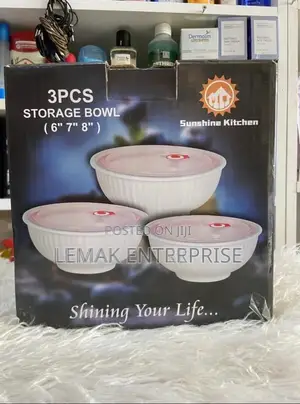 3pcs Storage Bowl by Sunshine Kitchen