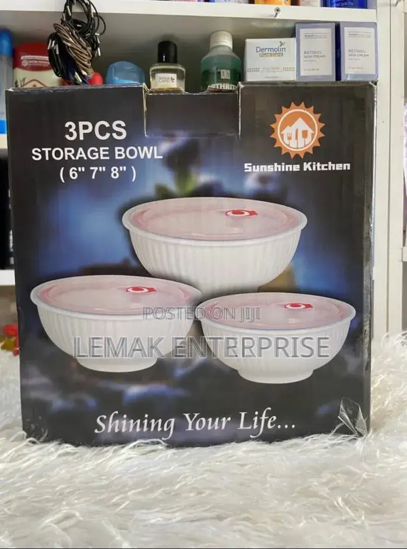 3pcs Storage Bowl by Sunshine Kitchen