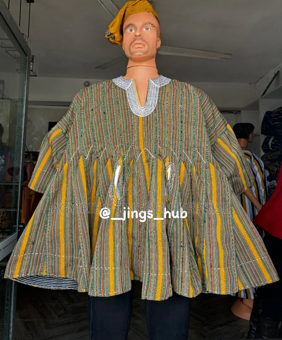 Yellow and Brown Smock