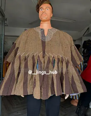 Yellow and Brown Smock