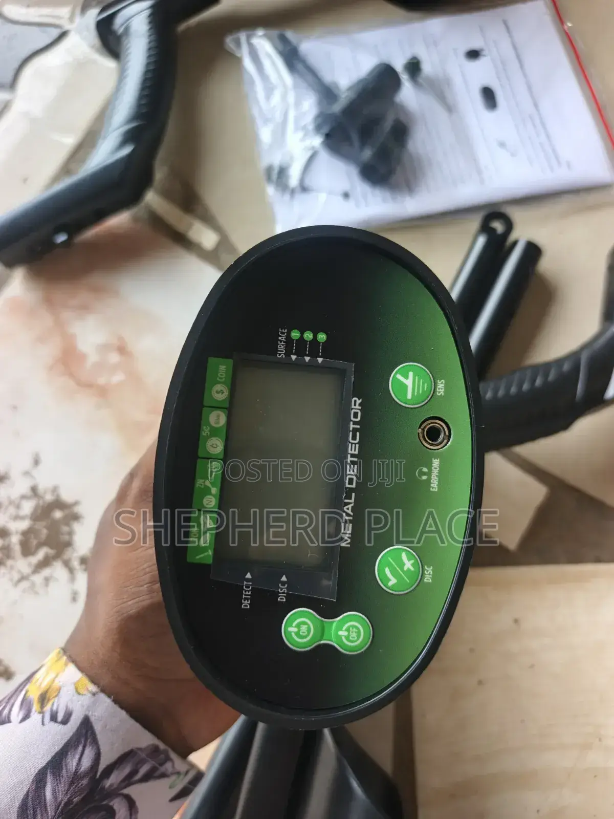 Lepmerk Professional Gold/Metal Mineral Detector High Sensitivity
