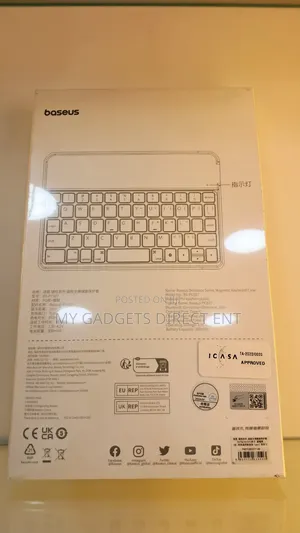 Baseus Brilliance Series Magnetic Keyboard Case for iPad Mini 6- 8.3"
