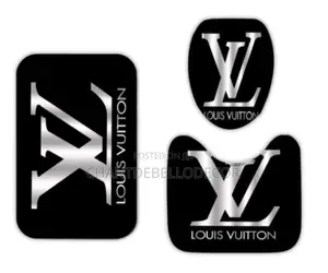 3-Pieces Toilet Mats Set( Kindly Slide Left for More Designs )