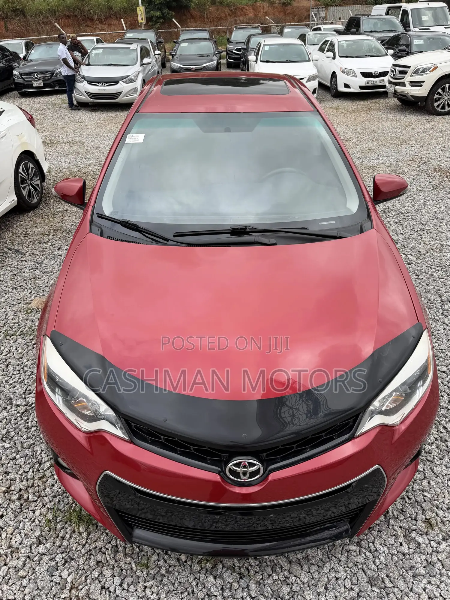 Toyota Corolla S Premium 4dr Sedan (1.8L 4cyl CVT) 2015 Red