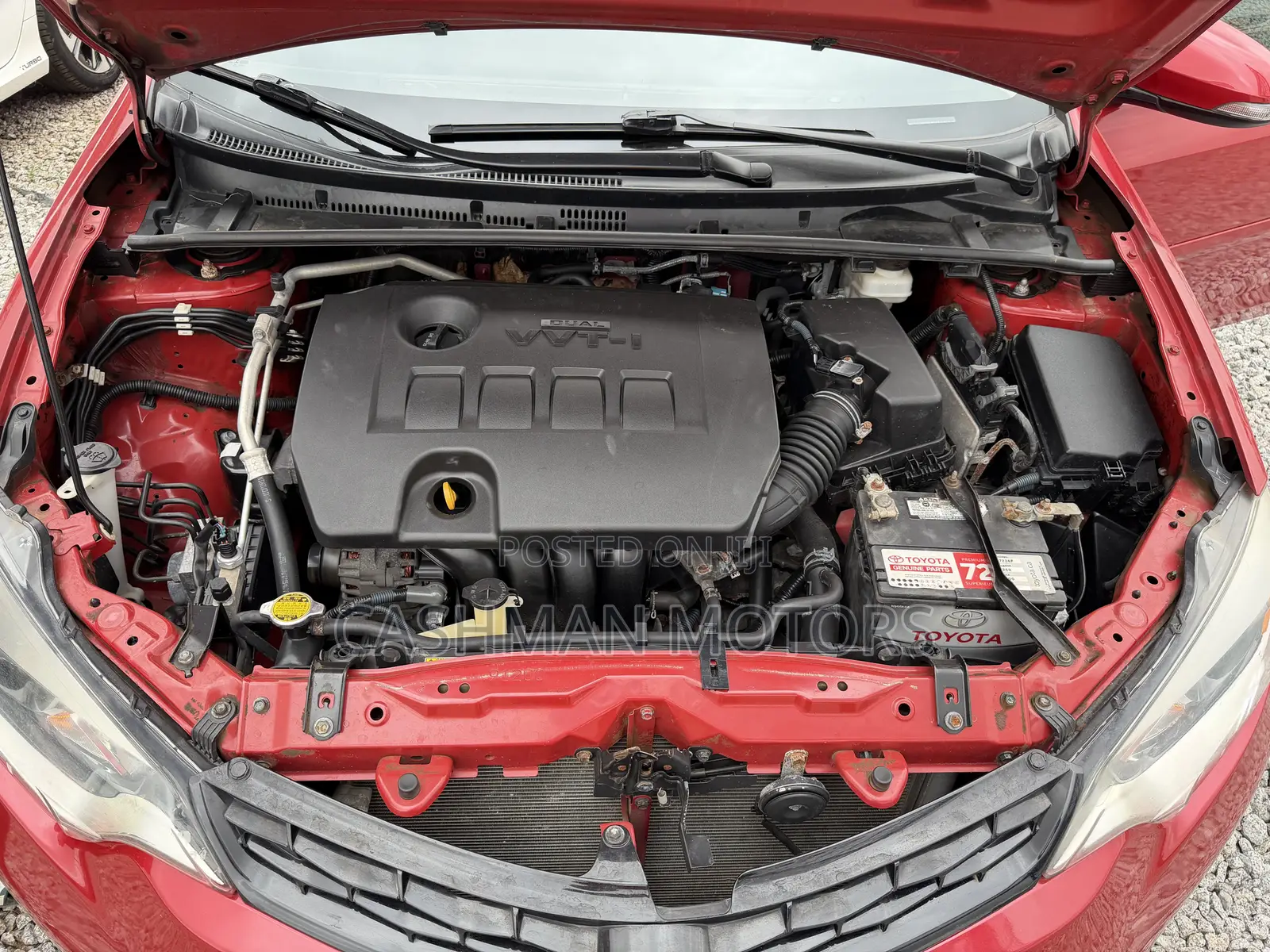 Toyota Corolla S Premium 4dr Sedan (1.8L 4cyl CVT) 2015 Red